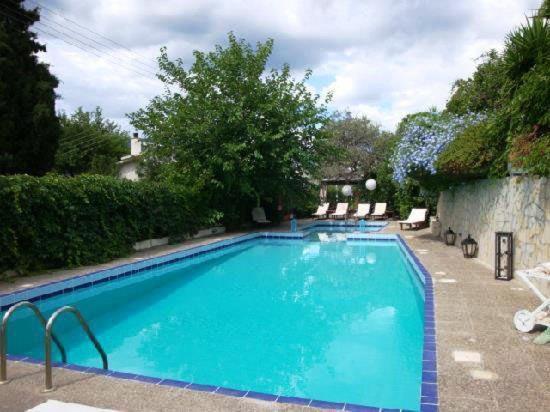 Villa Dolphins Poros Town Bagian luar foto